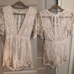 Lace Romper